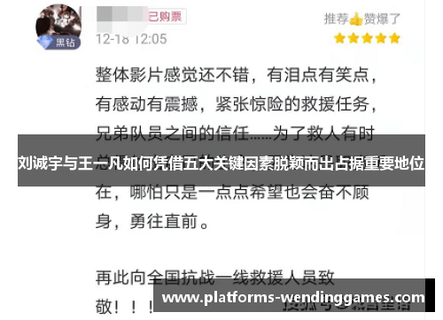 刘诚宇与王一凡如何凭借五大关键因素脱颖而出占据重要地位