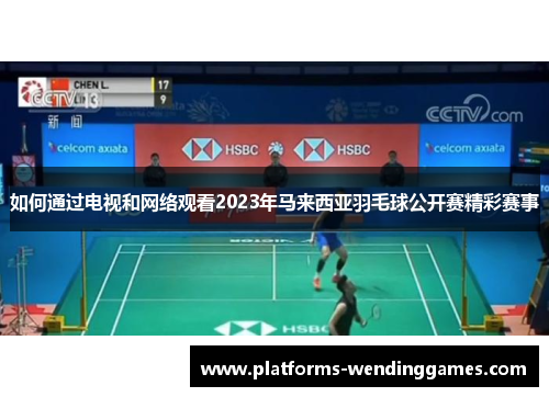 如何通过电视和网络观看2023年马来西亚羽毛球公开赛精彩赛事