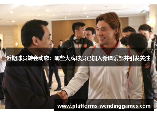 近期球员转会动态：哪些大牌球员已加入新俱乐部并引发关注