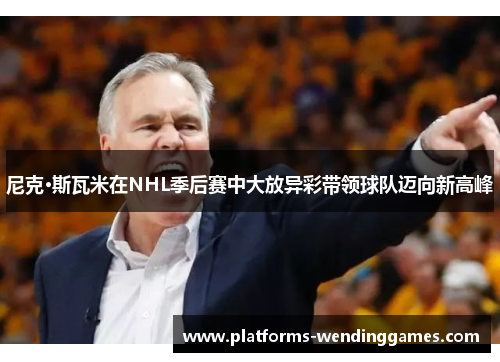 尼克·斯瓦米在NHL季后赛中大放异彩带领球队迈向新高峰